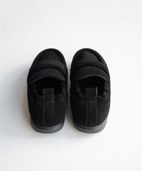 Graphpaper Women _ PPACO for Graphpaper SUEDE SOFT-PAD LOAFER ( Black )
