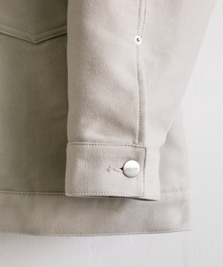 Graphpaper 2026 Autumn+Winter Collection _ Cotton Double Serge Jacket ( ASH )