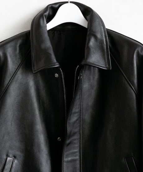 Graphpaper 2026 Autumn+Winter Collection _ Cow Leather Raglan Blouson.