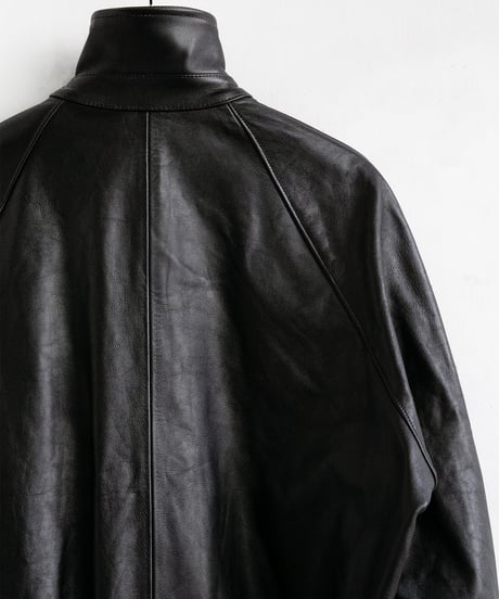Graphpaper 2026 Autumn+Winter Collection _ Cow Leather Raglan Blouson.