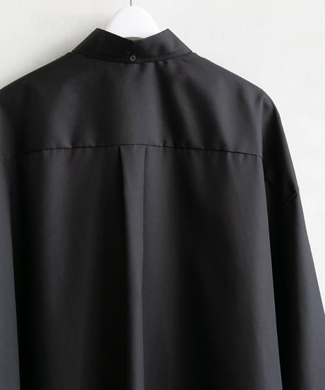 Graphpaper _ Easy Care Poplin L/S Oversized B.D Shirt ( Gray )