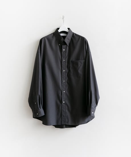 Graphpaper _ Easy Care Poplin L/S Oversized B.D Shirt ( Gray )