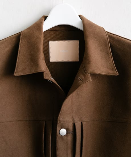 Graphpaper 2026 Autumn+Winter Collection _ Cotton Double Serge Jacket ( BROWN )