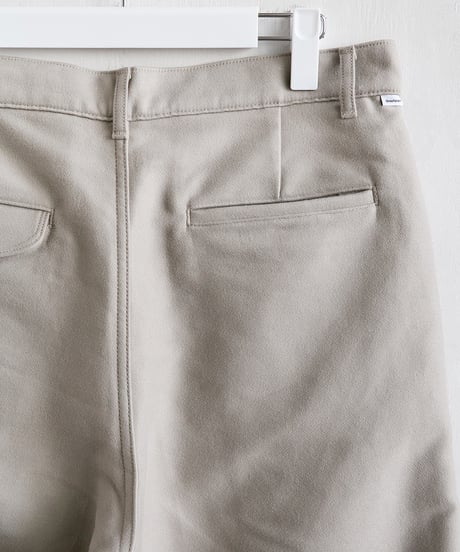 Graphpaper 2026 Autumn+Winter Collection _ Cotton Double Serge Two Tuck Pants ( ASH )