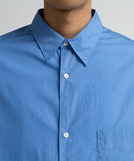 Graphpaper _ Broad L/S Oversized Regular Collar Shirt ( C Gray )