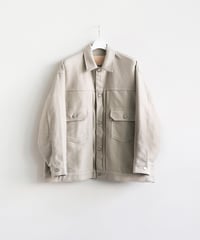 Graphpaper 2026 Autumn+Winter Collection _ Cotton Double Serge Jacket ( ASH )
