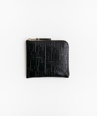 Wallet COMME des GARCONS _ Embossed Logotype - L Zip Wallet