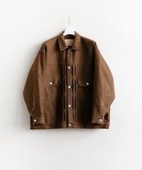 Graphpaper 2026 Autumn+Winter Collection _ Cotton Double Serge Jacket ( BROWN )