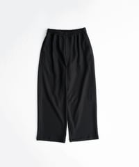 Graphpaper _ Wool Smooth Flannel Easy Wide Pants ( Black )