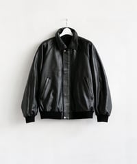 Graphpaper 2026 Autumn+Winter Collection _ Cow Leather Raglan Blouson.