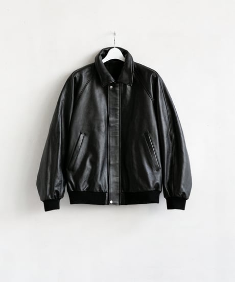 Graphpaper 2026 Autumn+Winter Collection _ Cow Leather Raglan Blouson.