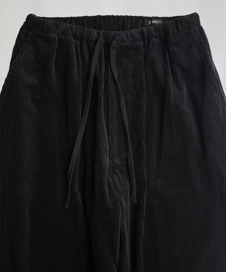 COMOLI _ コーデュロイ ドローストリングパンツ