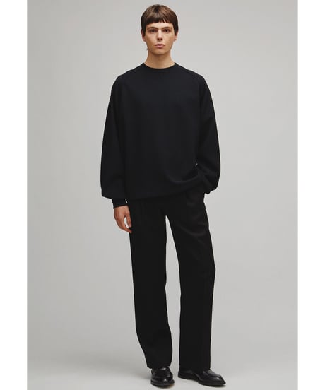 THE RERACS _ THE RAGLAN SWEAT ( Black )