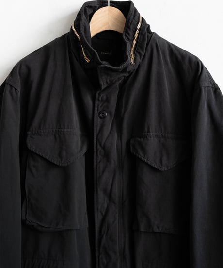 COMOLI _ 製品染 M65ジャケット ( Black )