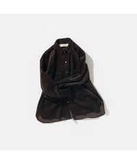 POLYPLOID _ SHIRT JACKET C ( DARK BROWN )