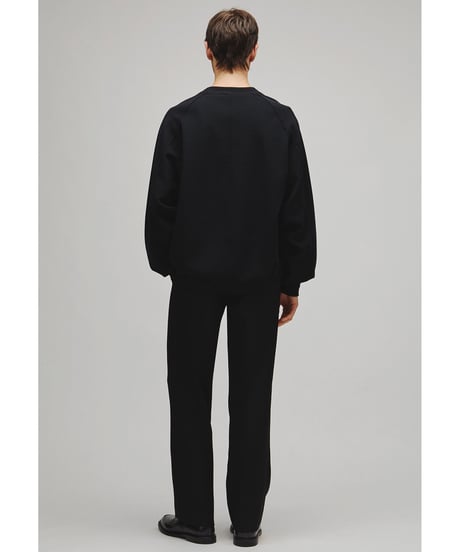 THE RERACS _ THE RAGLAN SWEAT ( Black )