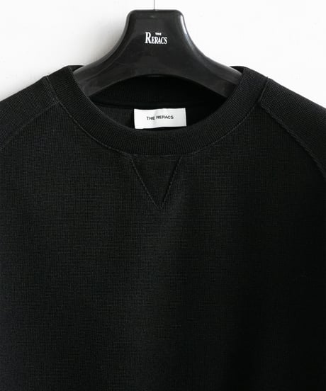 THE RERACS _ THE RAGLAN SWEAT ( Black )