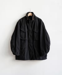 COMOLI _ 製品染 M65ジャケット ( Black )