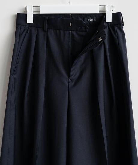 LOEFF _ ポプリン ガウチョ パンツ