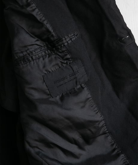 COMME des GARÇONS HOMME DEUX _ エステルオックス 製品後加工 ジャケット ( BLACK )