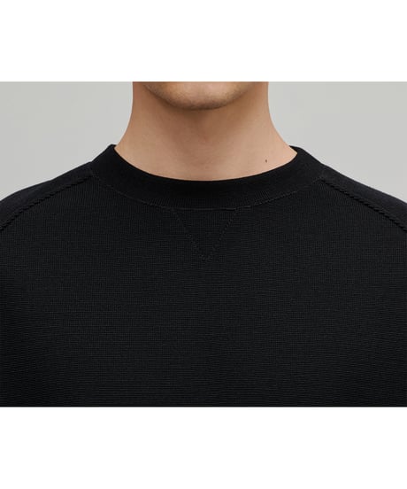 THE RERACS _ THE RAGLAN SWEAT ( Charcoal Gray )