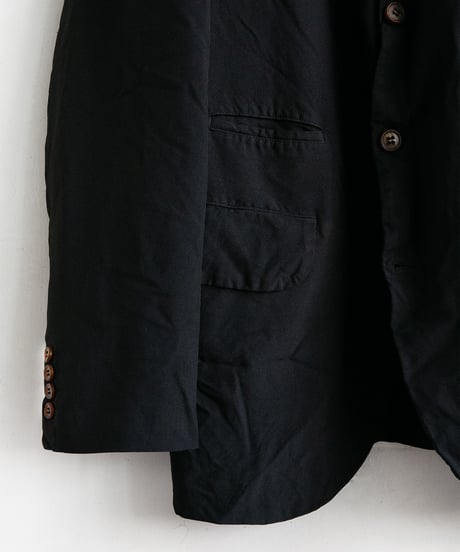 COMME des GARÇONS HOMME DEUX _ エステルオックス 製品後加工 ジャケット ( BLACK )