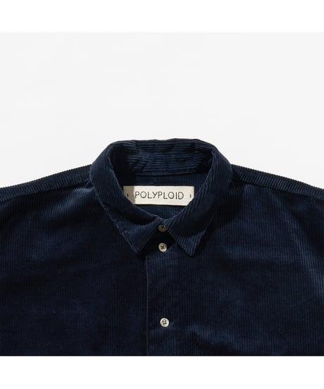 POLYPLOID _ SHIRT JACKET C ( NAVY )