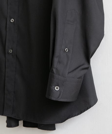 Graphpaper _ Easy Care Poplin L/S Oversized B.D Shirt ( Gray )