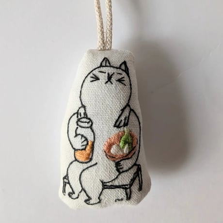 刺繍オーナメント