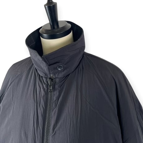 TISSU / ナイロンキルティングリバーシブルコート / TS263CO063 180チャコールチェック size1