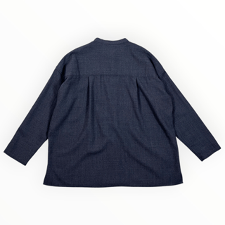 TISSU / ウールジョーゼット ショートカーデ / TS263SH072 007チャコール