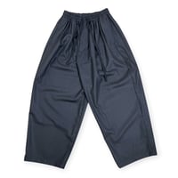 my beautiful landlet / SUPER 100's WOOL OXFORD WIDE EASY PANTS / MBL-EZPT-W