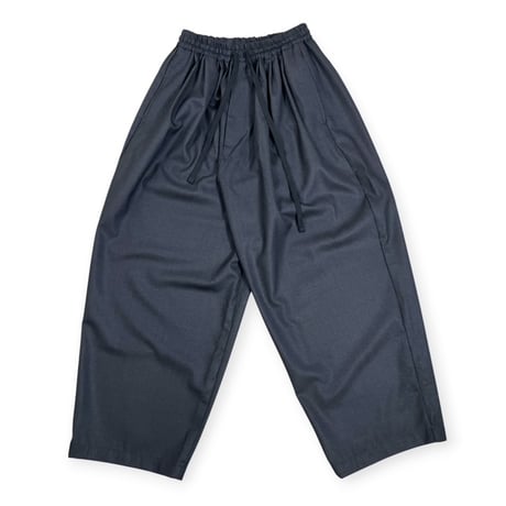 my beautiful landlet / SUPER 100's WOOL OXFORD WIDE EASY PANTS / MBL-EZPT-W