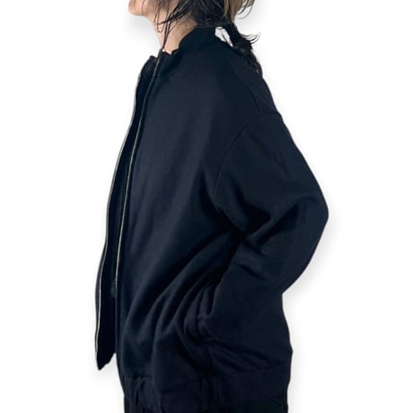 TISSU / ウール圧縮Wジップブルゾン /  UT263CT015 040ネイビー