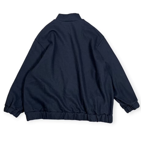 TISSU / ウール圧縮Wジップブルゾン /  UT263CT015 040ネイビー