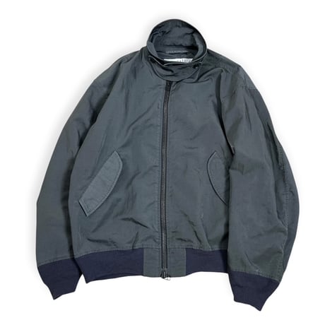 my beautiful landlet  /  PIGMENT DYEING FLIGHT JACKET / WM04-BZ2620401 BLACK size1