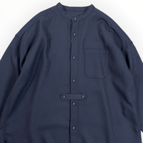 TISSU / ウールジョーゼット ショートカーデ / TS263SH072 040ネイビー