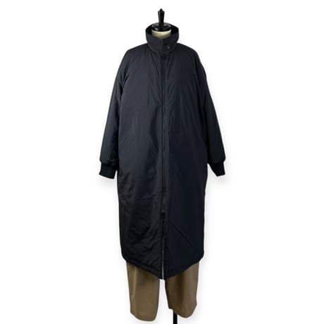 TISSU / ナイロンキルティングリバーシブルコート / TS263CO063 180チャコールチェック size1