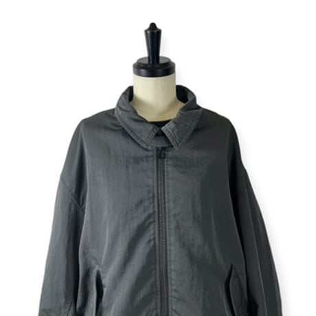 my beautiful landlet  /  PIGMENT DYEING FLIGHT JACKET / WM04-BZ2620401 BLACK size1