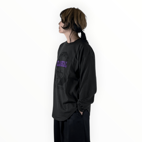 KHA:KI  / L/S TEE -CLASSICAL- / MIL26FCS3520 ヴィンテージブラック