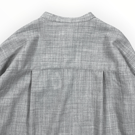 TISSU / ウールジョーゼット ショートカーデ / TS263SH072 006TOPグレー
