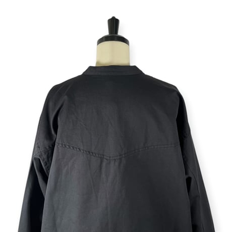 TISSU / 綿麻ツイルVネックシャツカーデブルゾン / TS263BZ067 001クロ size1