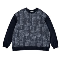 SNEEUW / カンプリントプルオーバー / snw34-03 Col.B charcoal gray