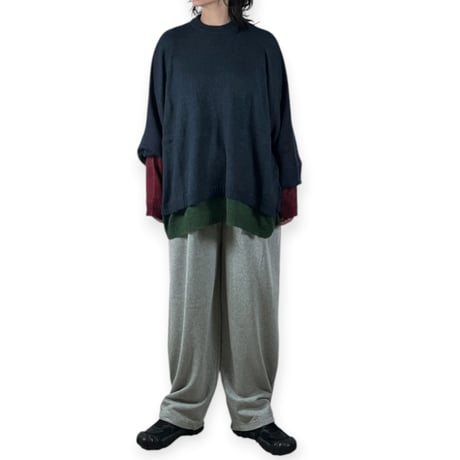 TISSU / セントラル裏毛タックバルーンパンツ / TS263CT080