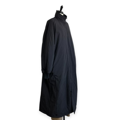 TISSU / ナイロンキルティングリバーシブルコート / TS263CO063 180チャコールチェック size3