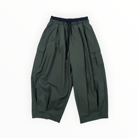 Pearl Button - BLANCbasque / カーゴバレルレッグパンツ  / PB64-305 47khaki