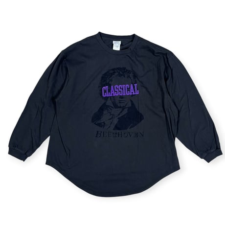 KHA:KI  / L/S TEE -CLASSICAL- / MIL26FCS3520 ヴィンテージブラック