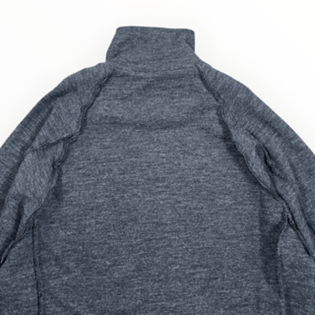 my beautiful landlet  /  MILAN RIB CUT-OFF TRACK JACKET / WM07-BZ2620701 CHARCOAL
