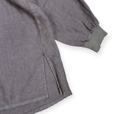 LAITERIE / リユールリネン2　ロングプルオーバー / LB-137 ASH GRAY