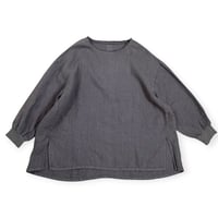 LAITERIE / リユールリネン2　ロングプルオーバー / LB-137 ASH GRAY